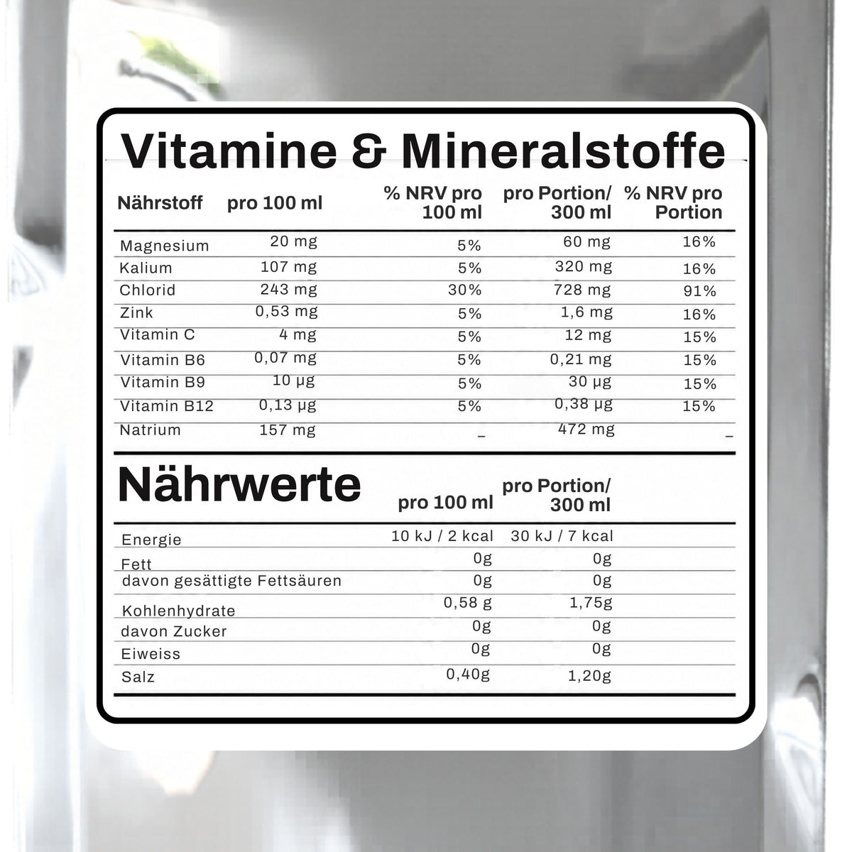 dropz- Electrolytes Grüner Apfel